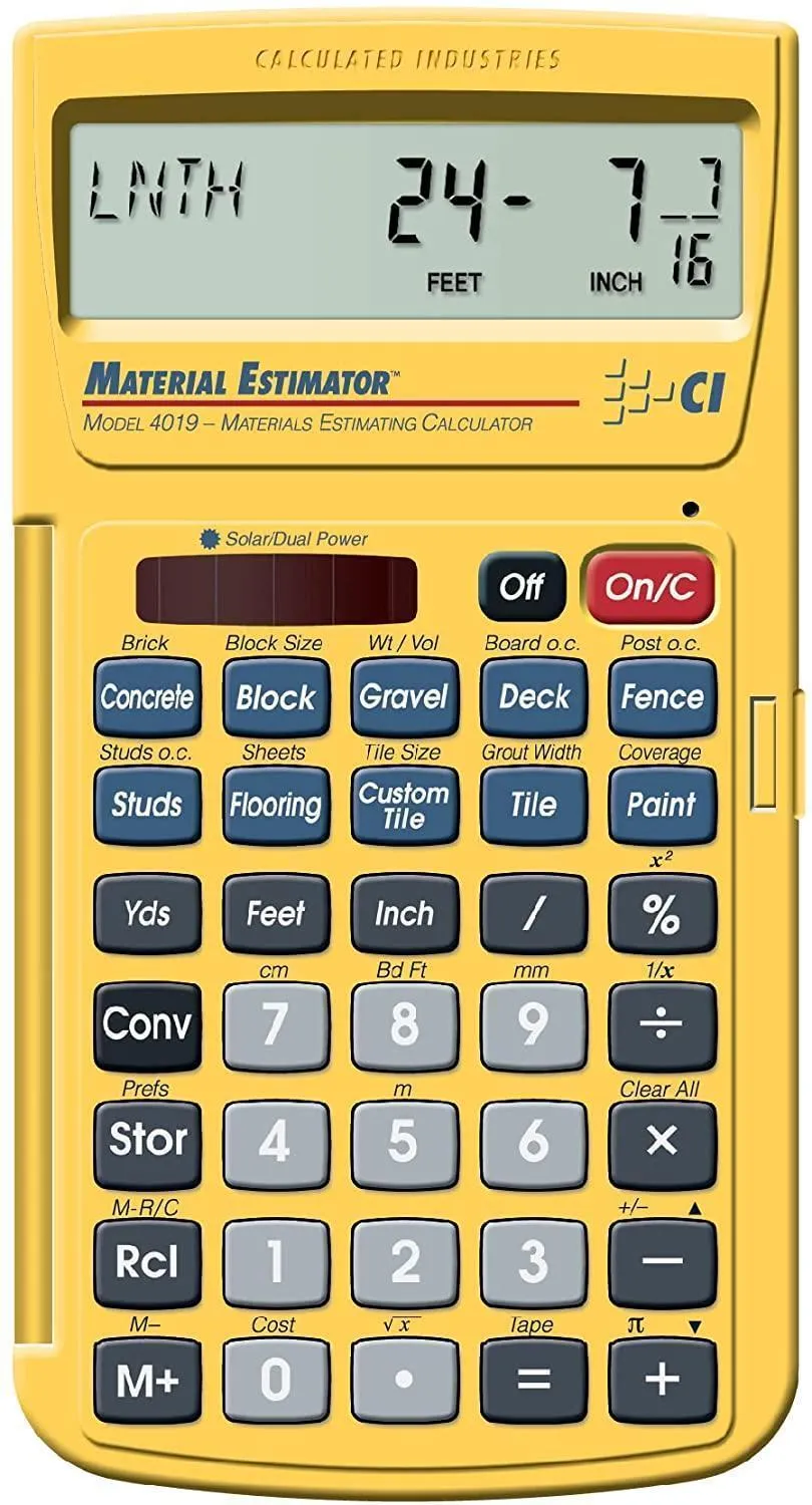 4019 Material Estimator™