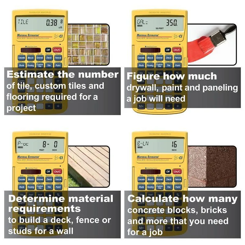 4019 Material Estimator™ - Image 7