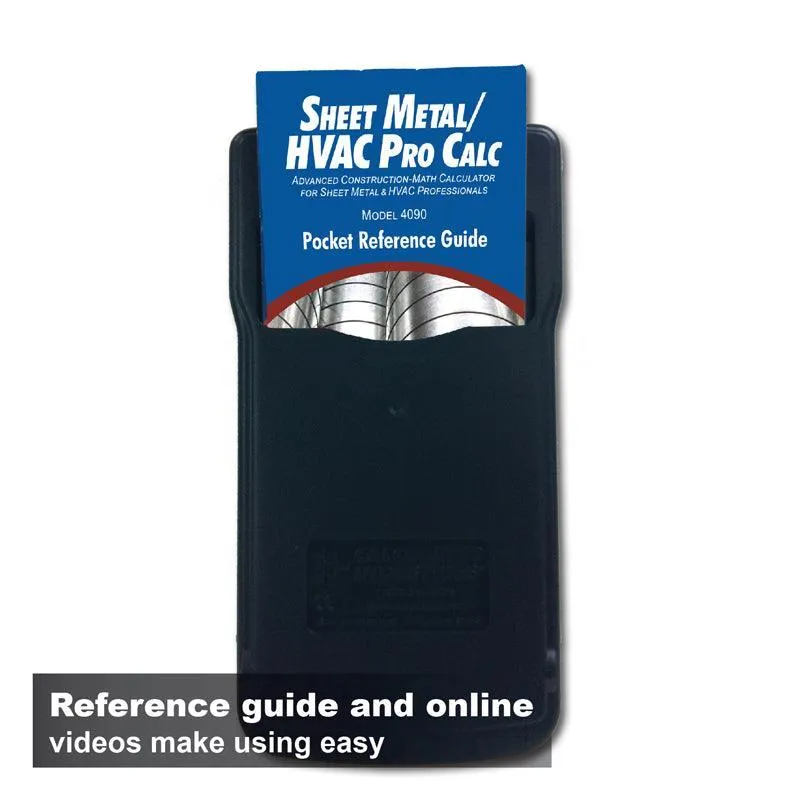 4090 Sheet Metal/HVAC Pro Calculator - Image 5