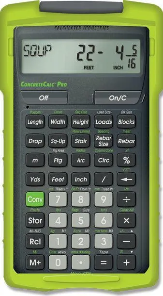 4225 ConcreteCalc™ Pro