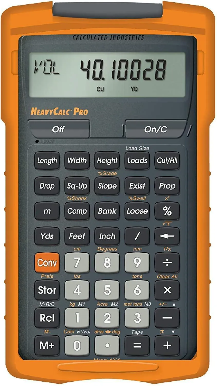 4325 HeavyCalc™ Pro
