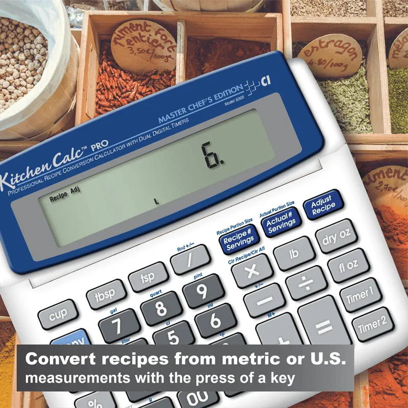 8305 KitchenCalc™ Pro Master Chef’s Edition - Image 5