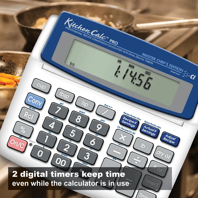 8305 KitchenCalc™ Pro Master Chef’s Edition - Image 6