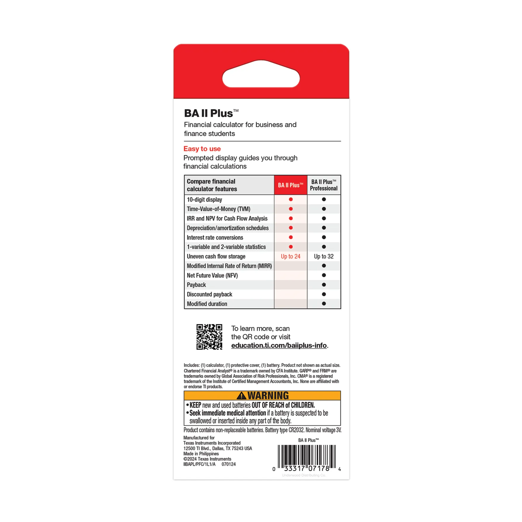 BA II PLUS™ Financial Calculator - Image 5