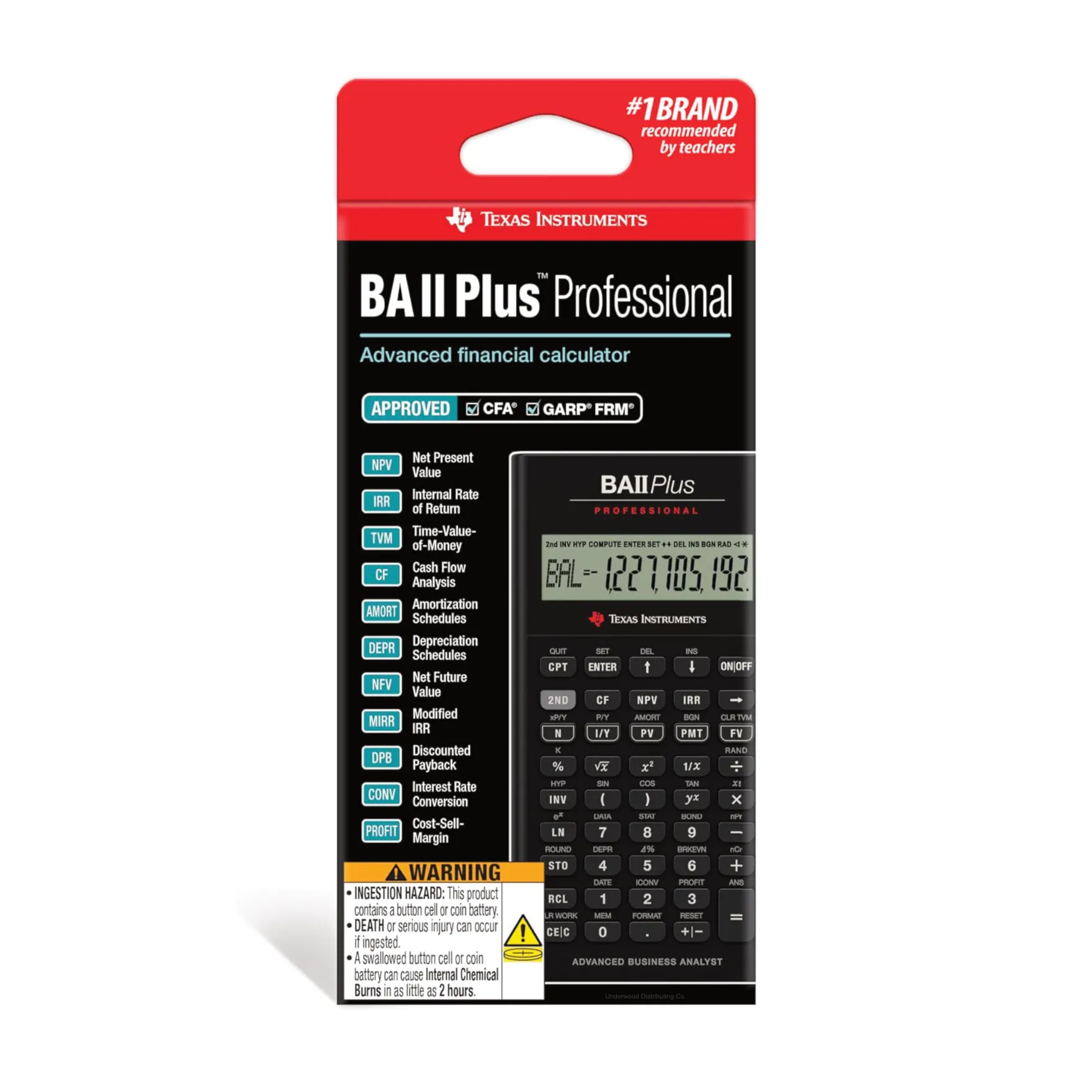 BA II Plus Professional Financial Calculator - Image 3