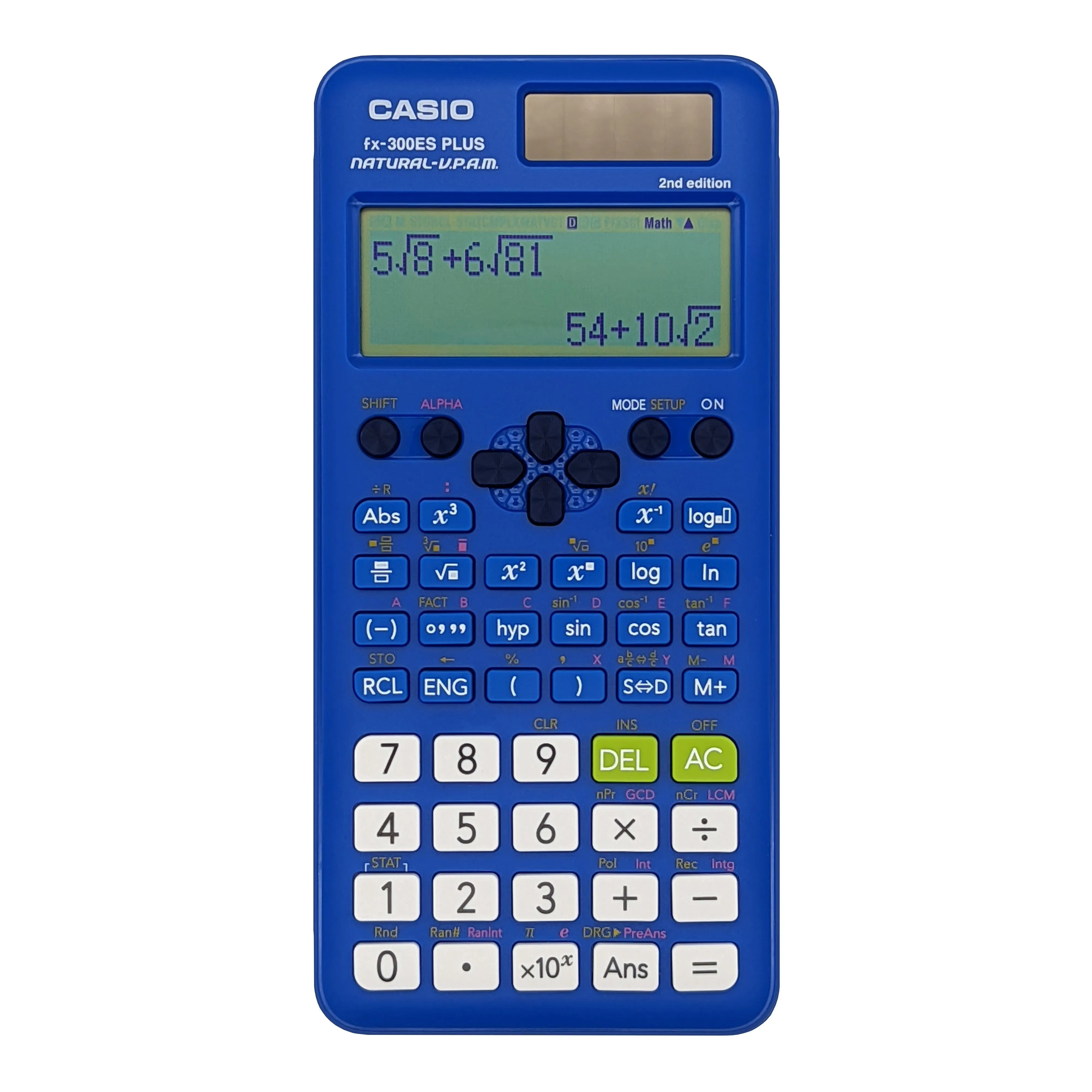 Casio fx-300ES PLUS 2nd Edition Scientific Calculator - Blue - Image 8