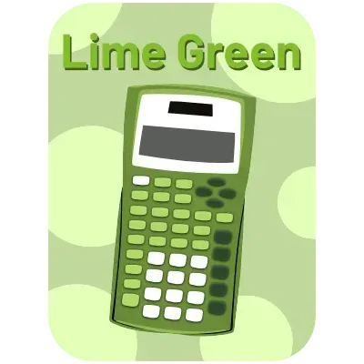 Open-Box TI-30XIIS Scientific Calculator - Lime Green - Image 3
