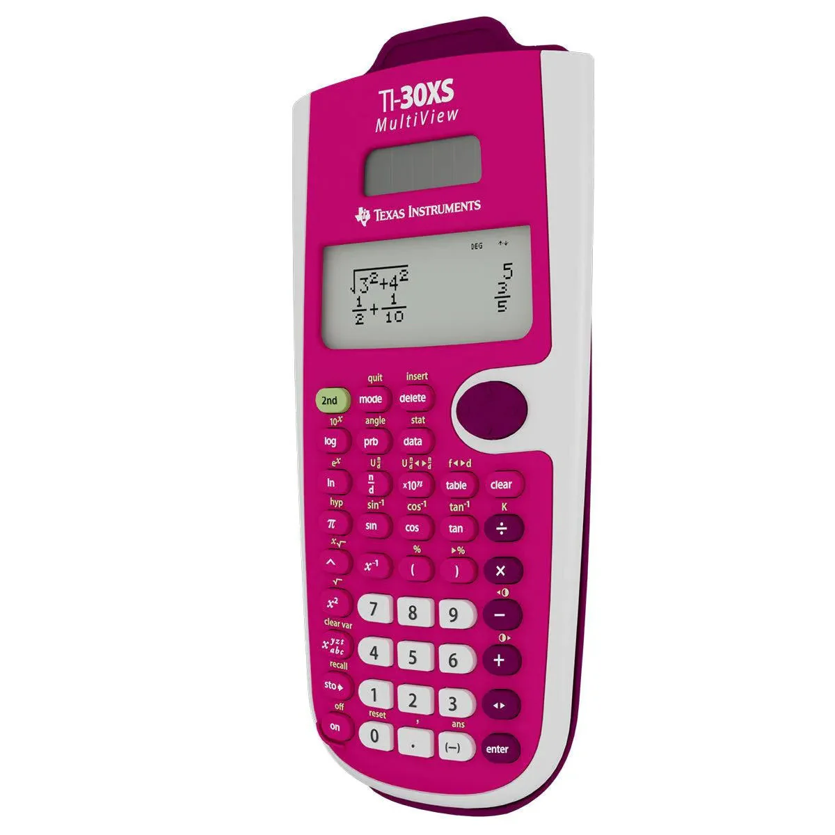 TI-30XS MultiView Scientific Calculator - Pink - Image 4