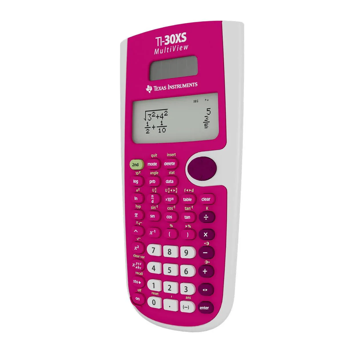 TI-30XS MultiView Scientific Calculator - Pink - Image 7