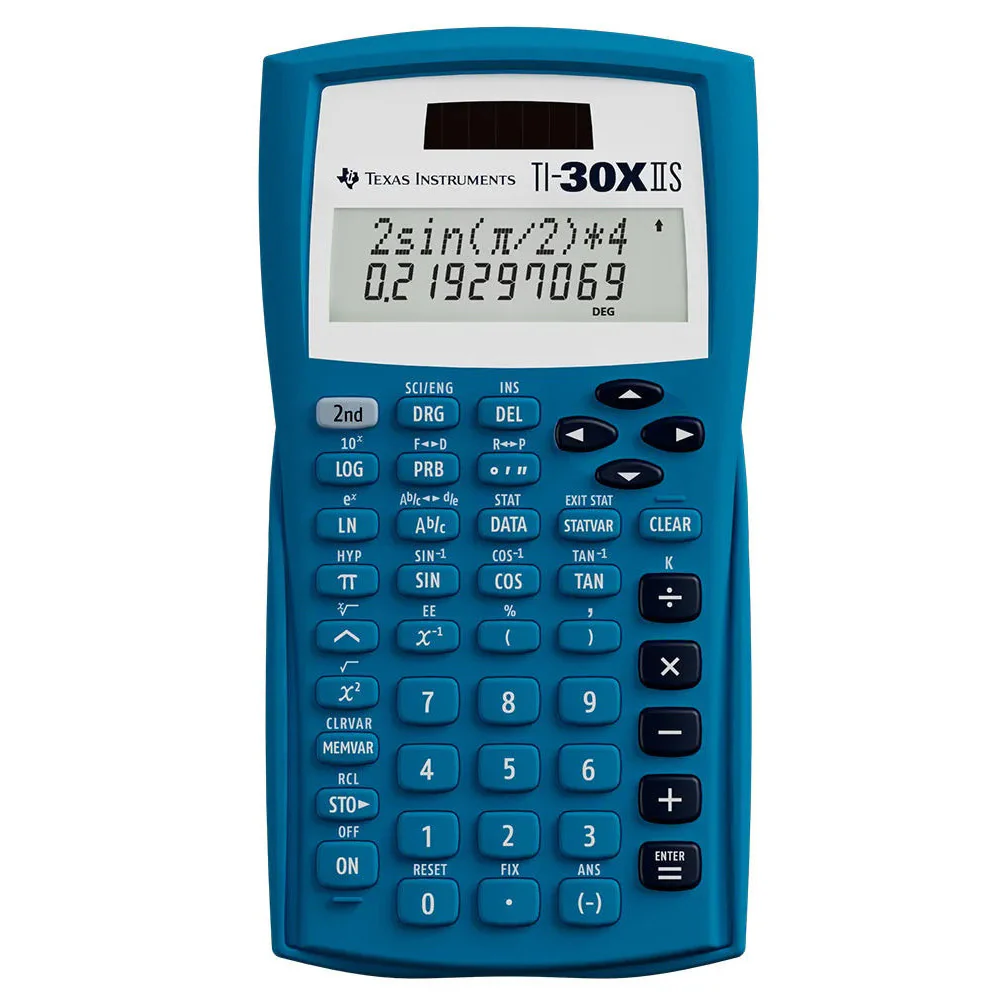 TI-30XIIS Scientific Calculator - Blue - Image 10