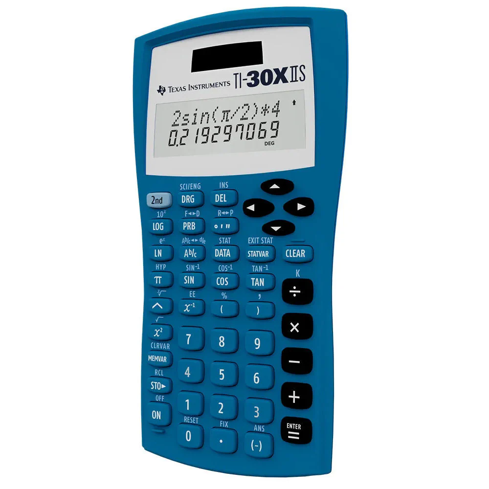 TI-30XIIS Scientific Calculator - Blue - Image 11