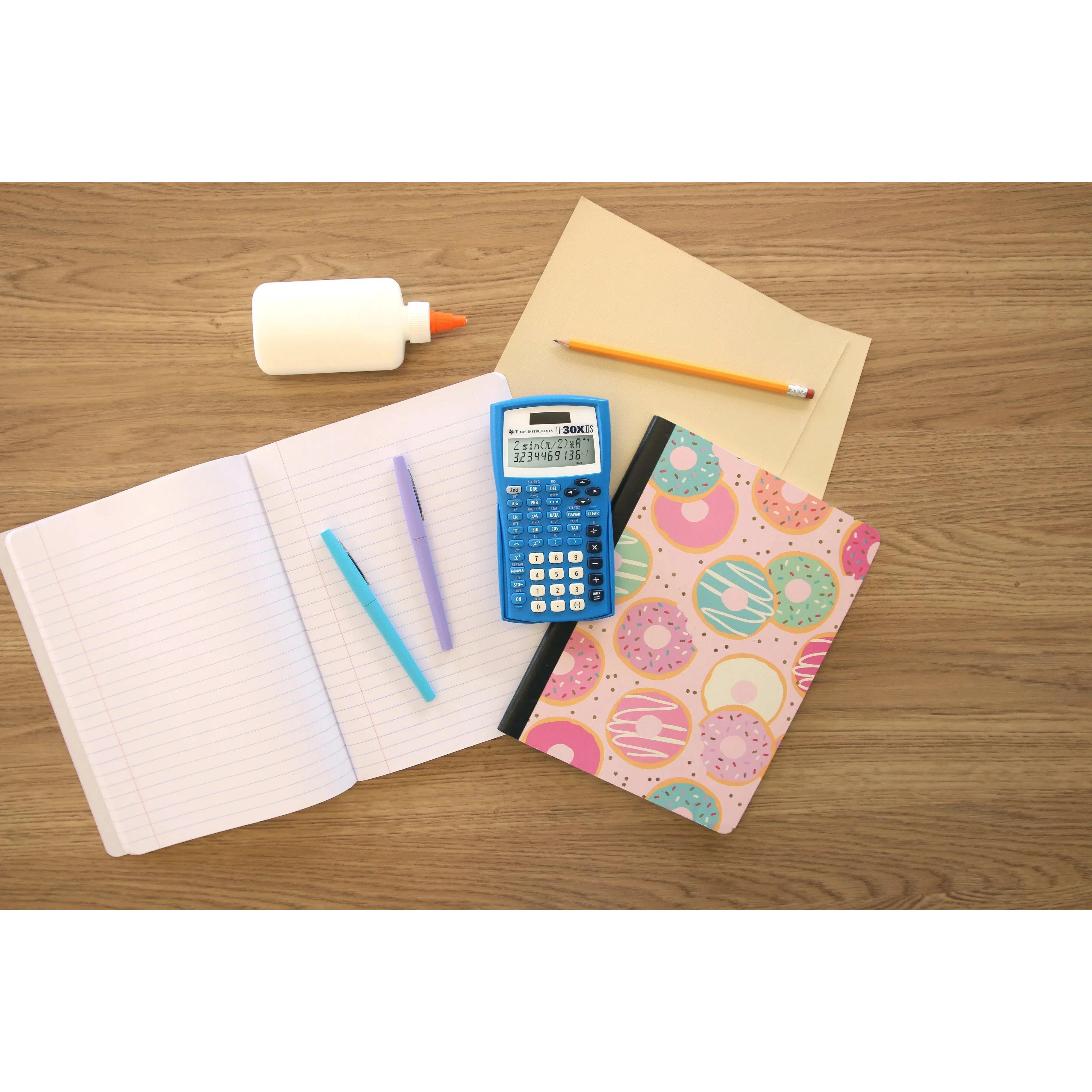 TI-30XIIS Scientific Calculator - Blue - Image 7
