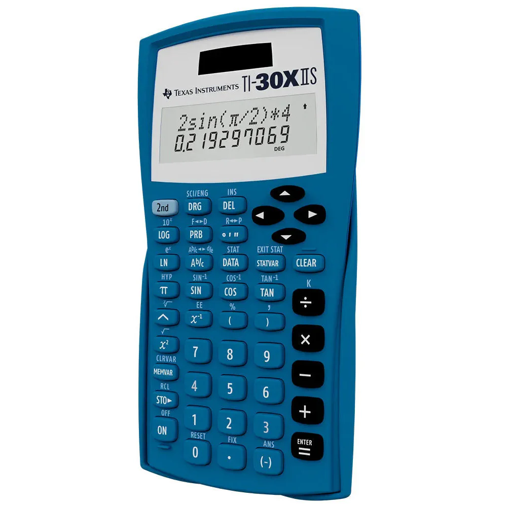 TI-30XIIS Scientific Calculator - Blue - Image 8