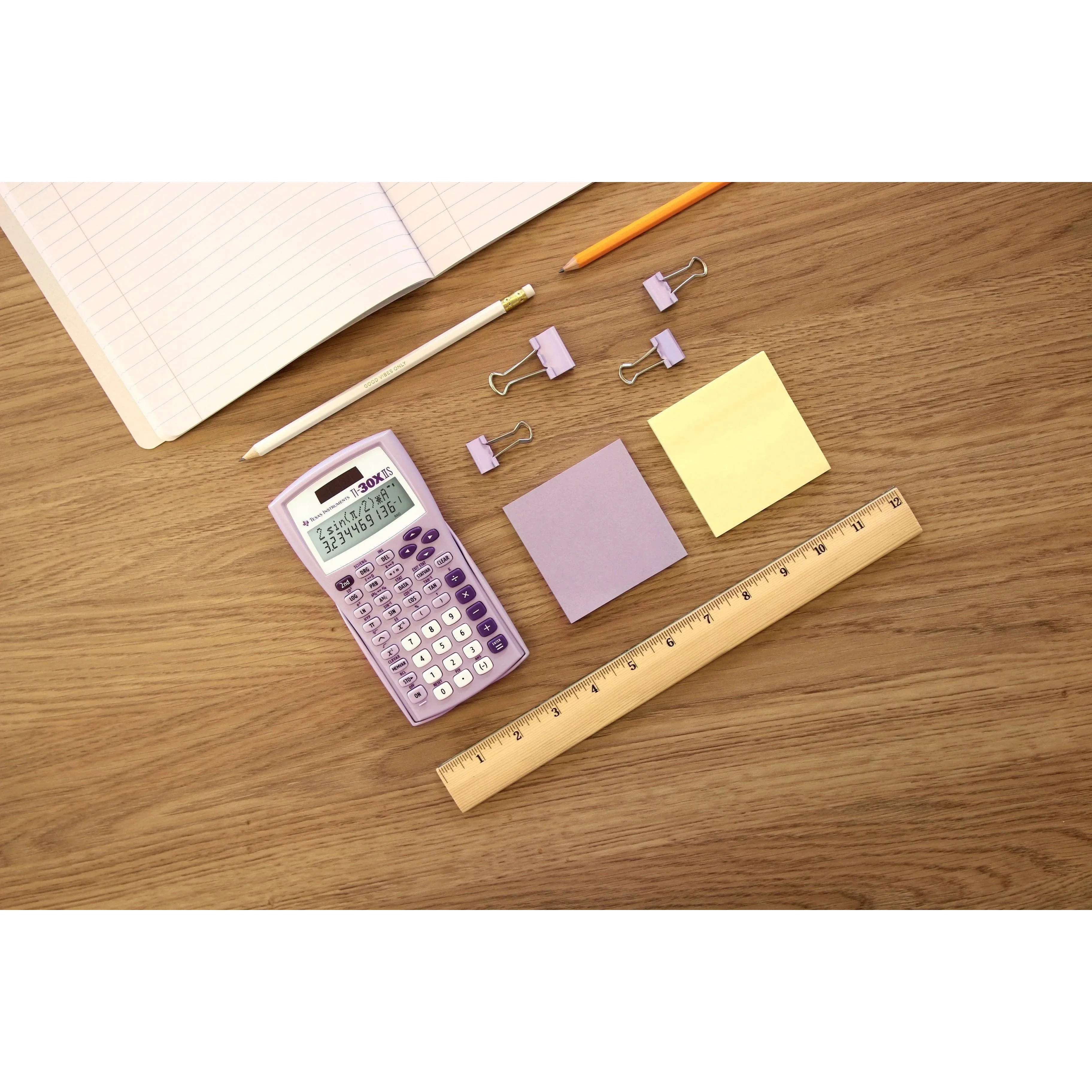TI-30XIIS Scientific Calculator - Lavender - Image 7