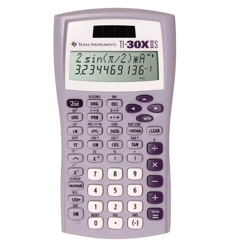 TI-30XIIS Scientific Calculator - Lavender - Image 8