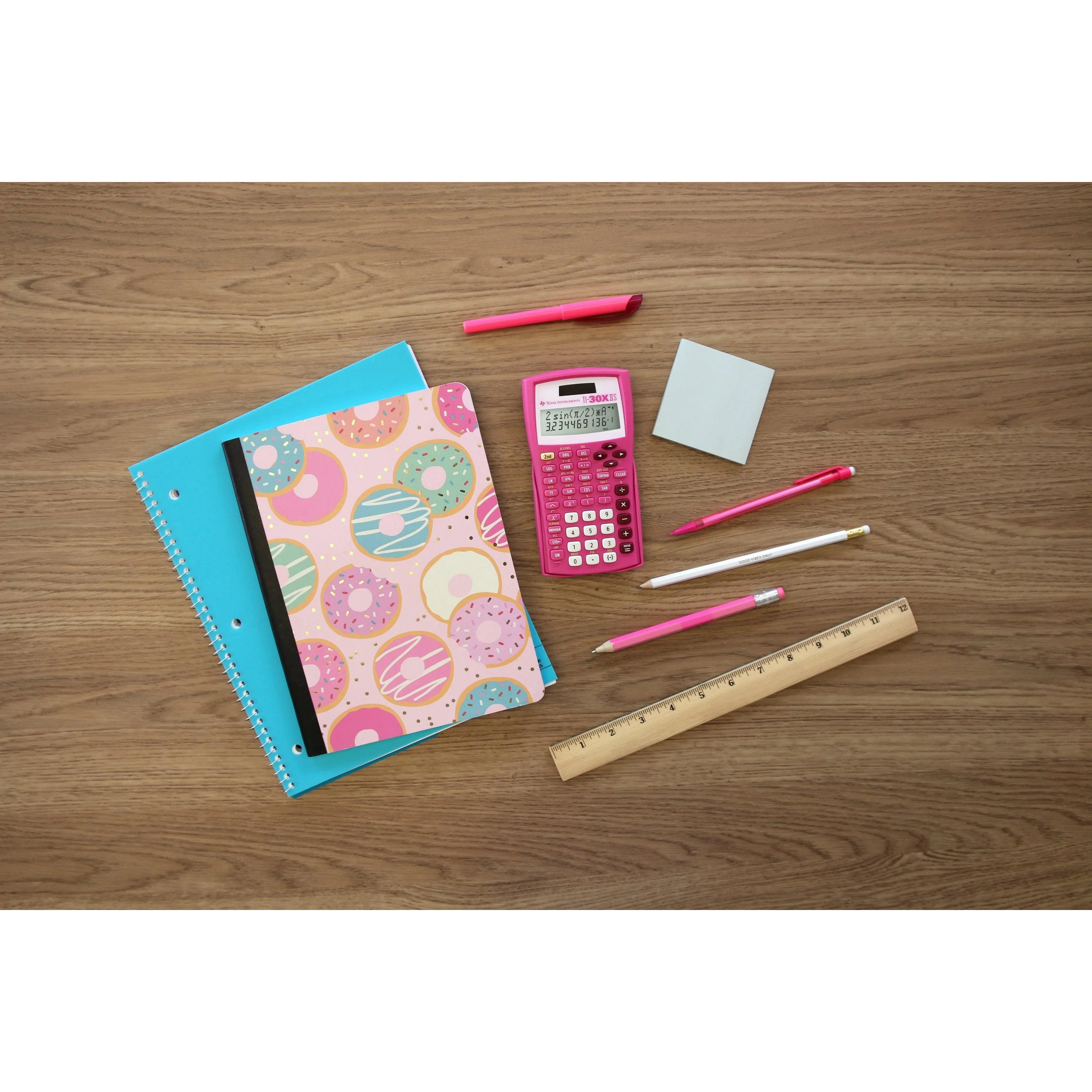 TI-30XIIS Scientific Calculator - Pink - Image 7