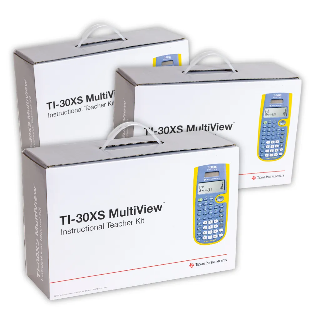 Texas Instruments® TI-30XS MultiView™ Class Pack of 30 - EZSpot Yellow