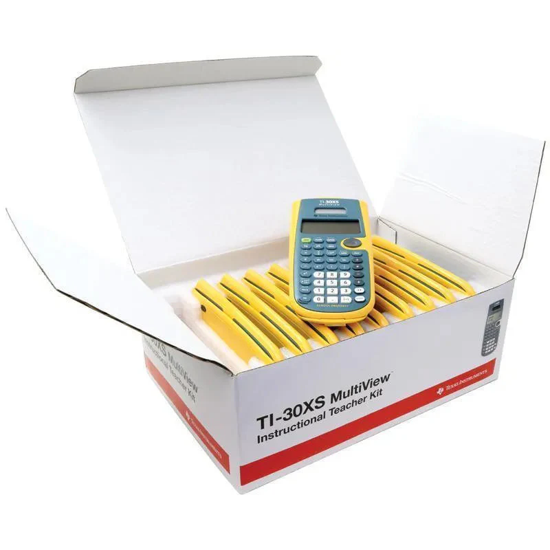Texas Instruments® TI-30XS MultiView™ Teacher's Pack of 10 - EZSpot Yellow - Image 9