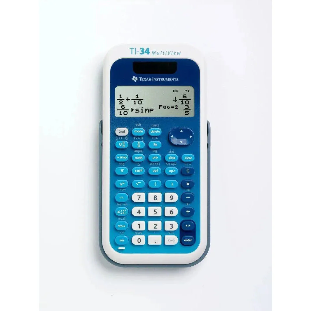 TI-34 MultiView Scientific Calculator - Image 9