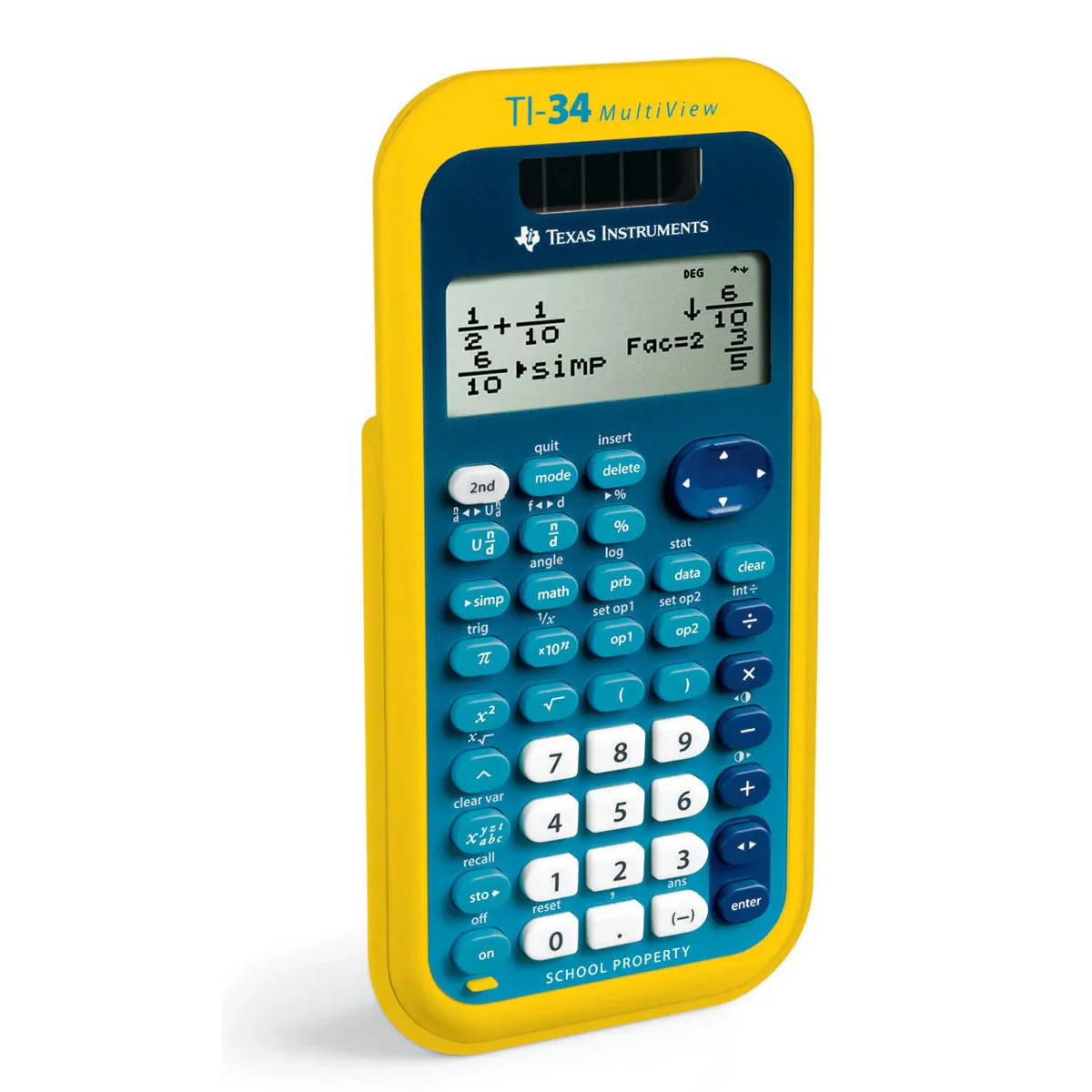 TI-34 MultiView Scientific Calculator EZSpot (Bulk Packaging) - Image 3
