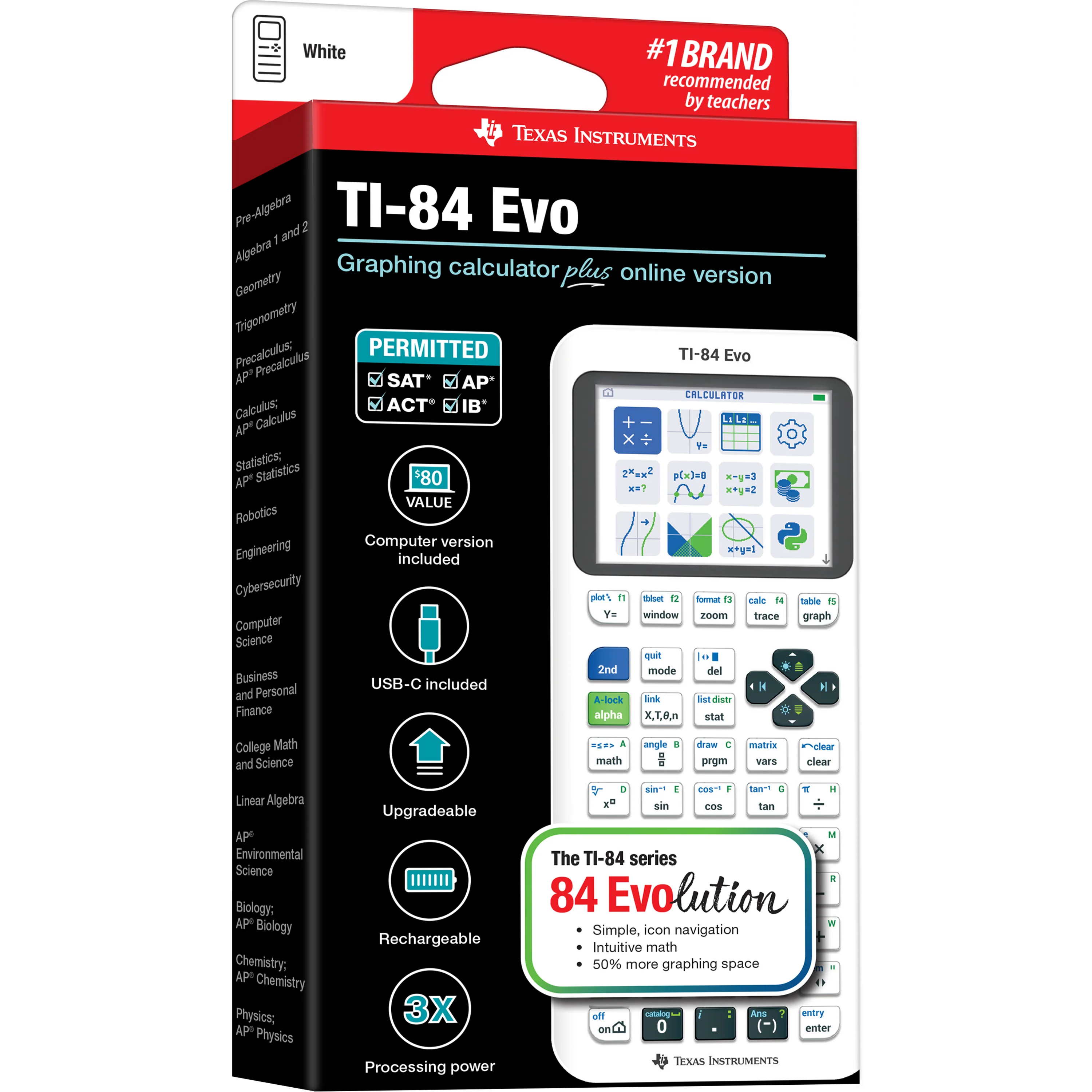 TI-84 Evo Graphing Calculator - Image 6