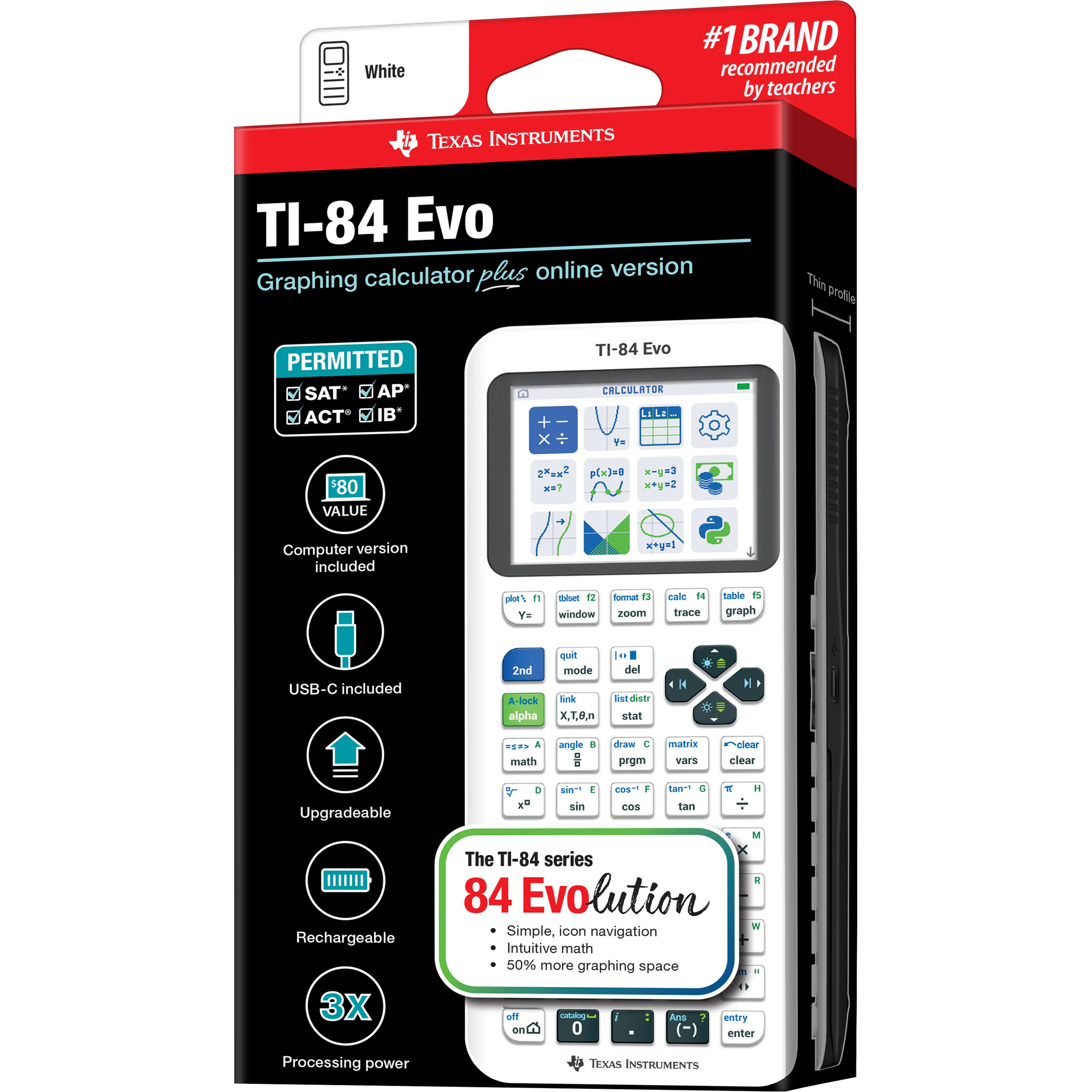 TI-84 Evo Graphing Calculator - Image 8