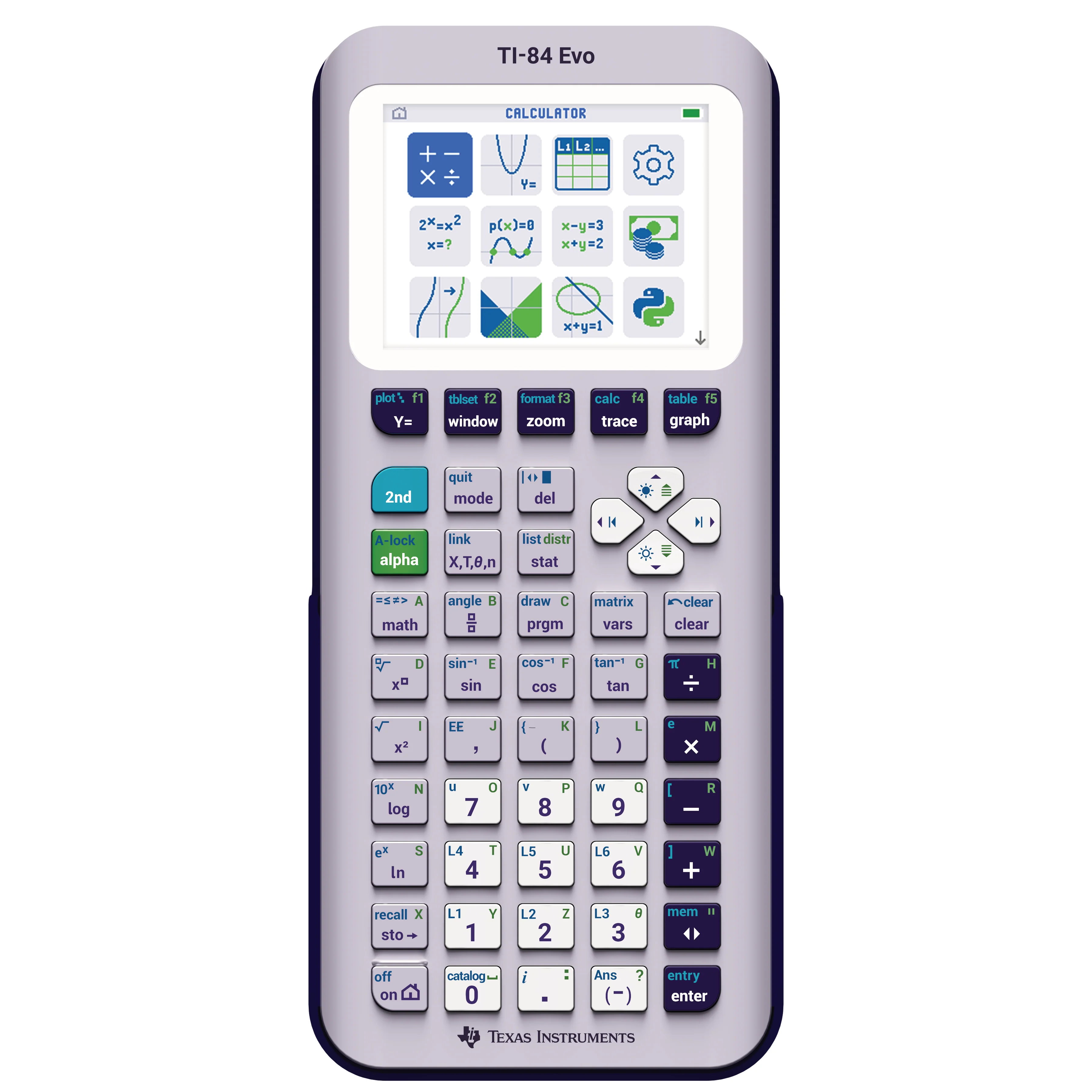 TI-84 Evo Graphing Calculator - Lavender - Image 2