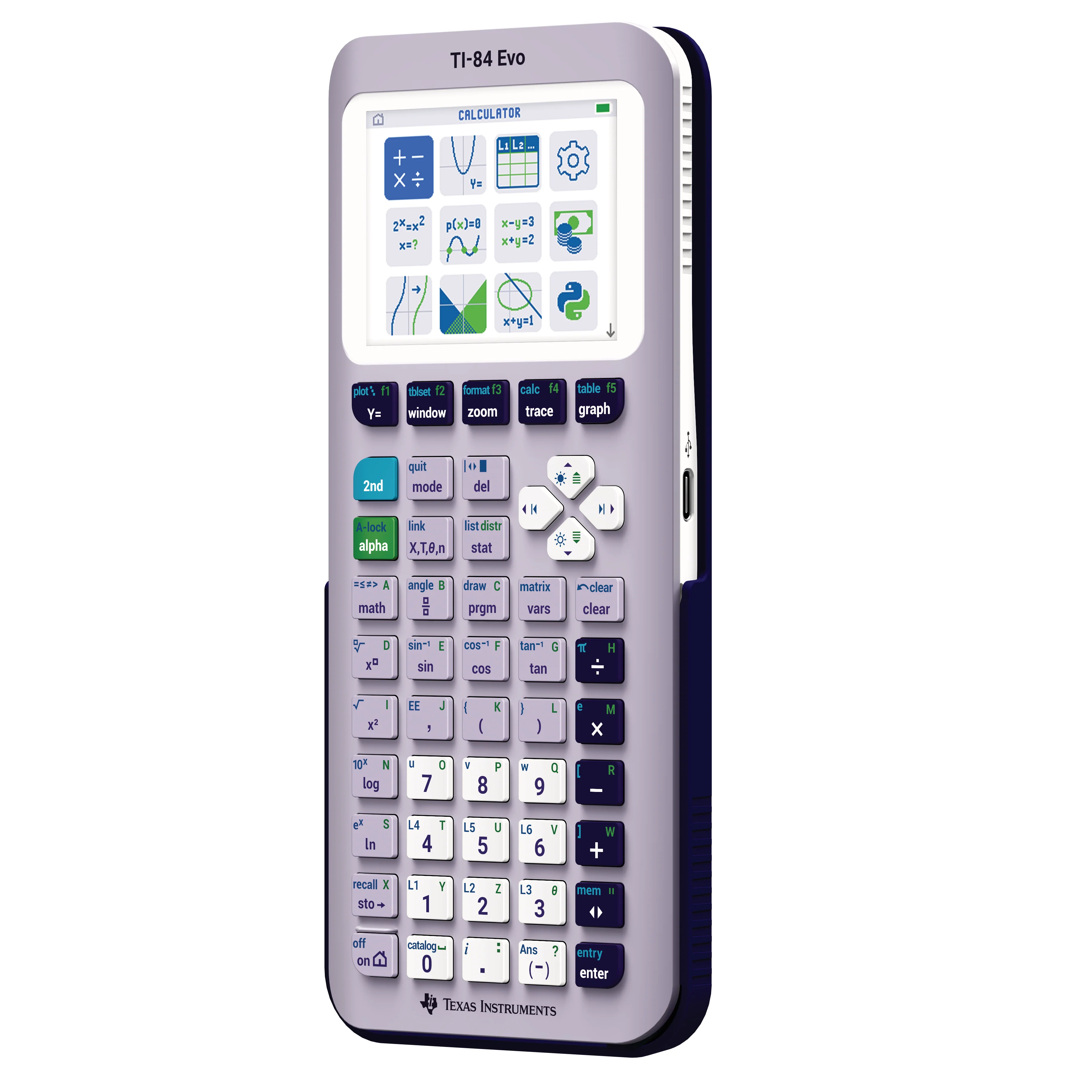 TI-84 Evo Graphing Calculator - Lavender - Image 4