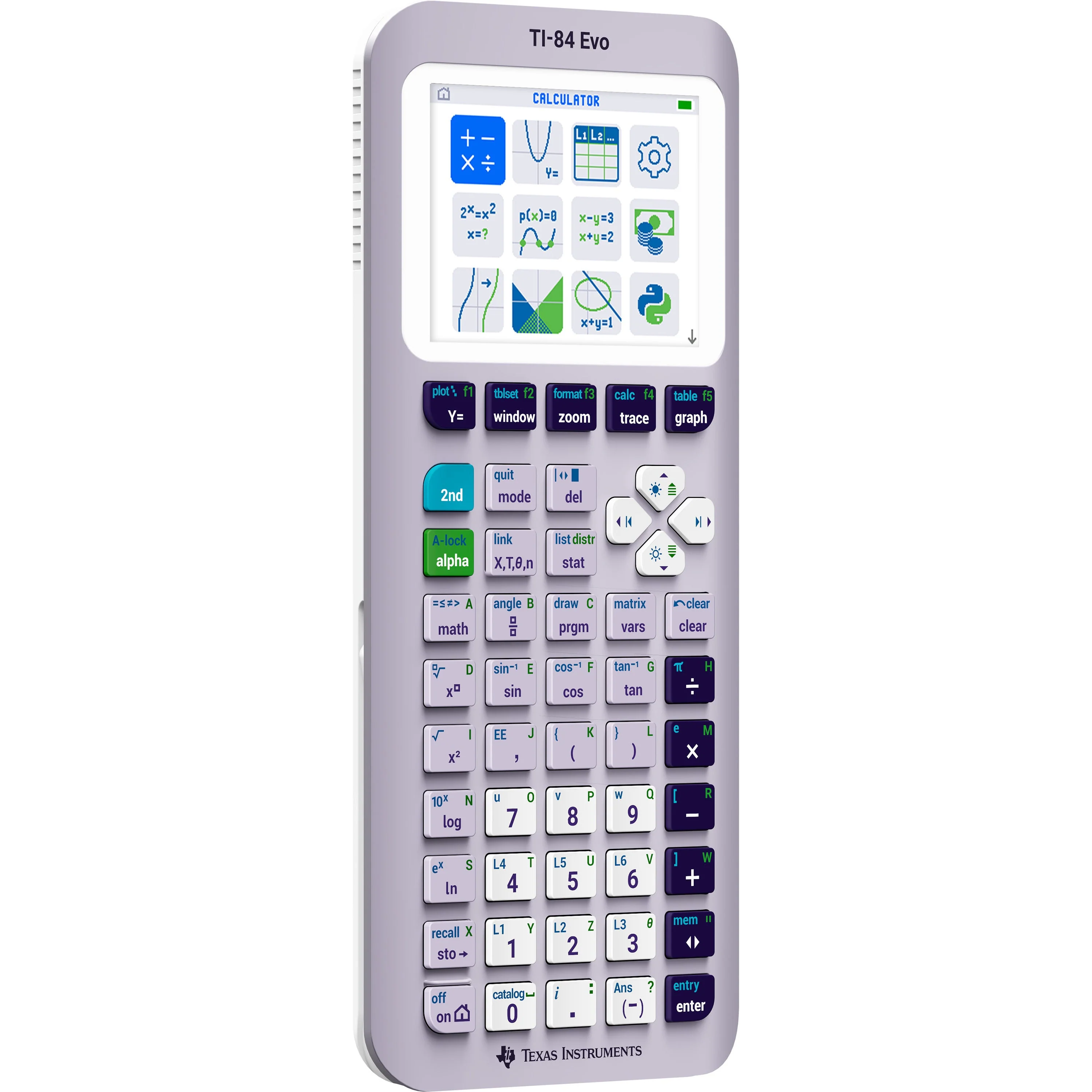 TI-84 Evo Graphing Calculator - Lavender - Image 6