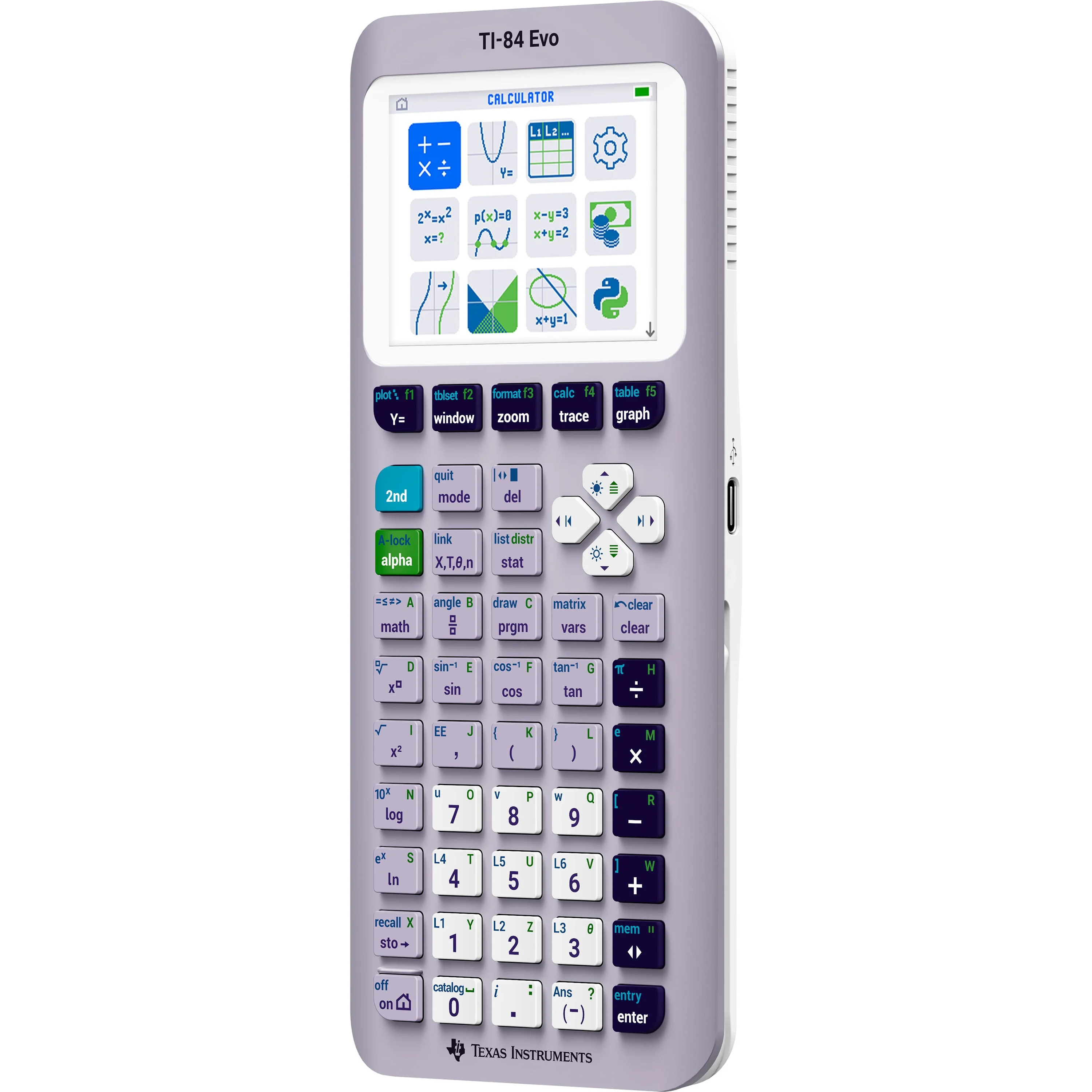 TI-84 Evo Graphing Calculator - Lavender - Image 7