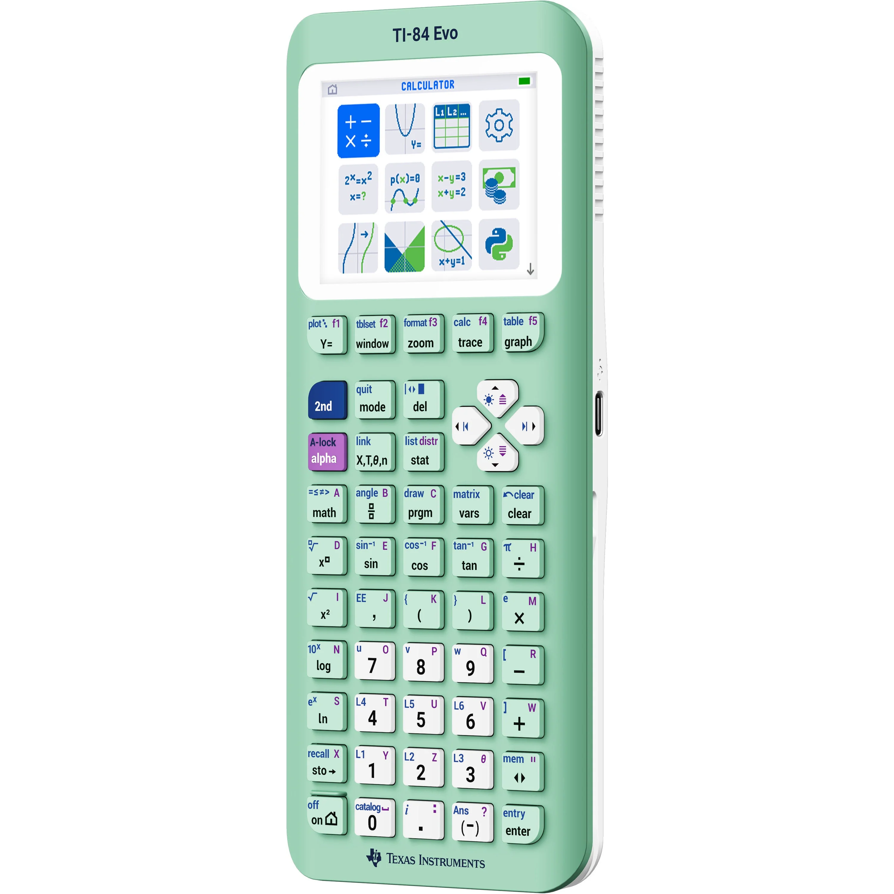 TI-84 Evo Graphing Calculator - Mint - Image 11
