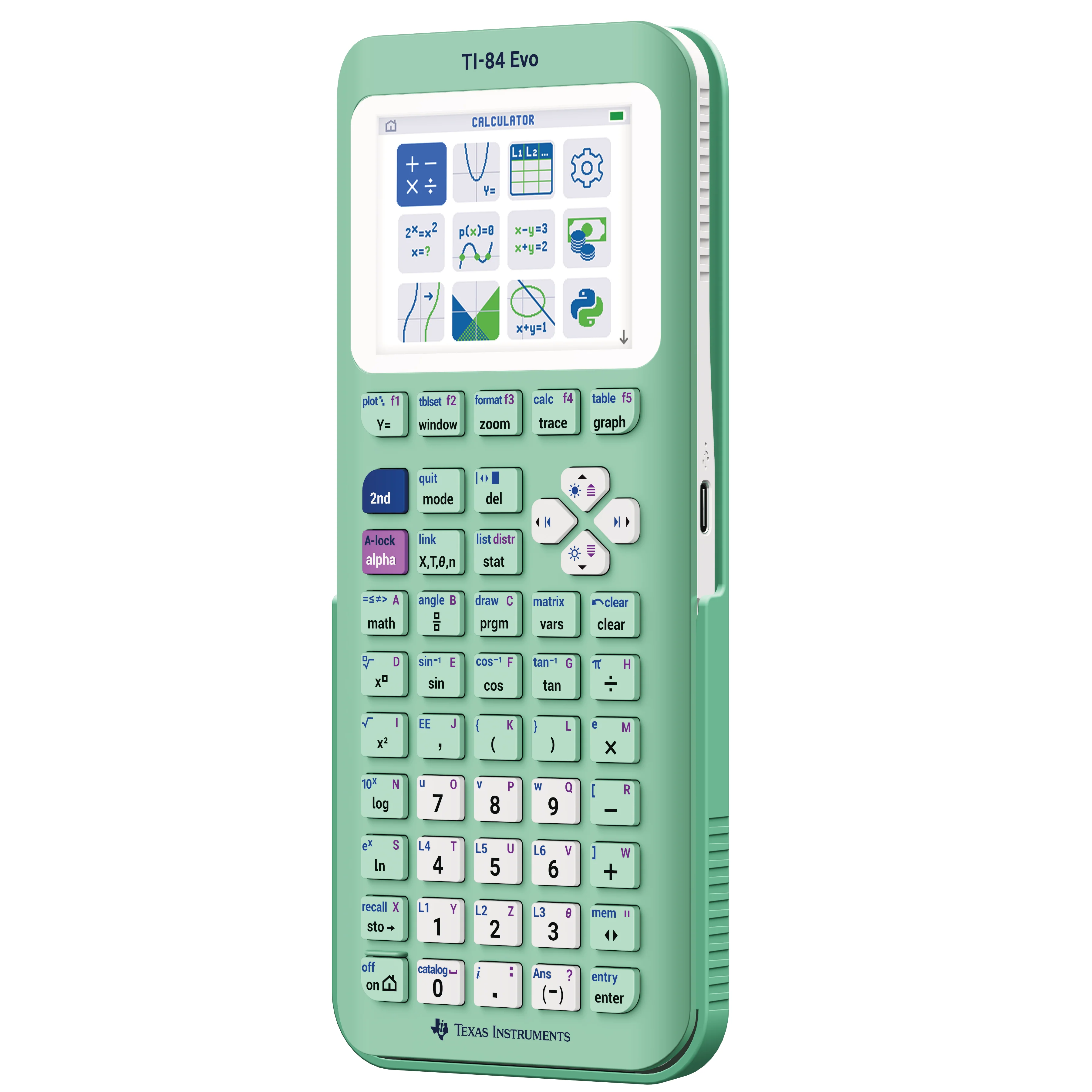 TI-84 Evo Graphing Calculator - Mint - Image 4