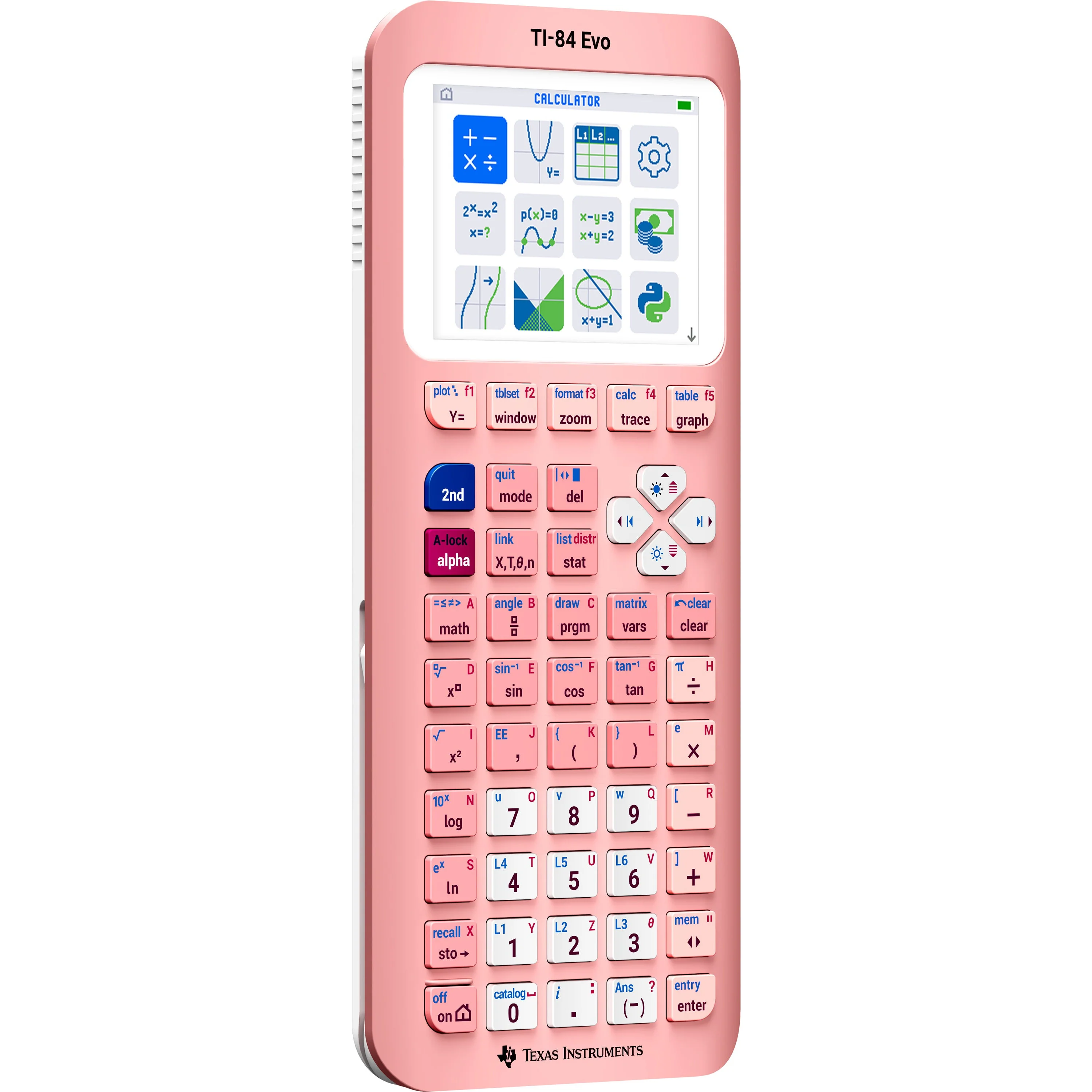 TI-84 Evo Graphing Calculator - Pink - Image 10