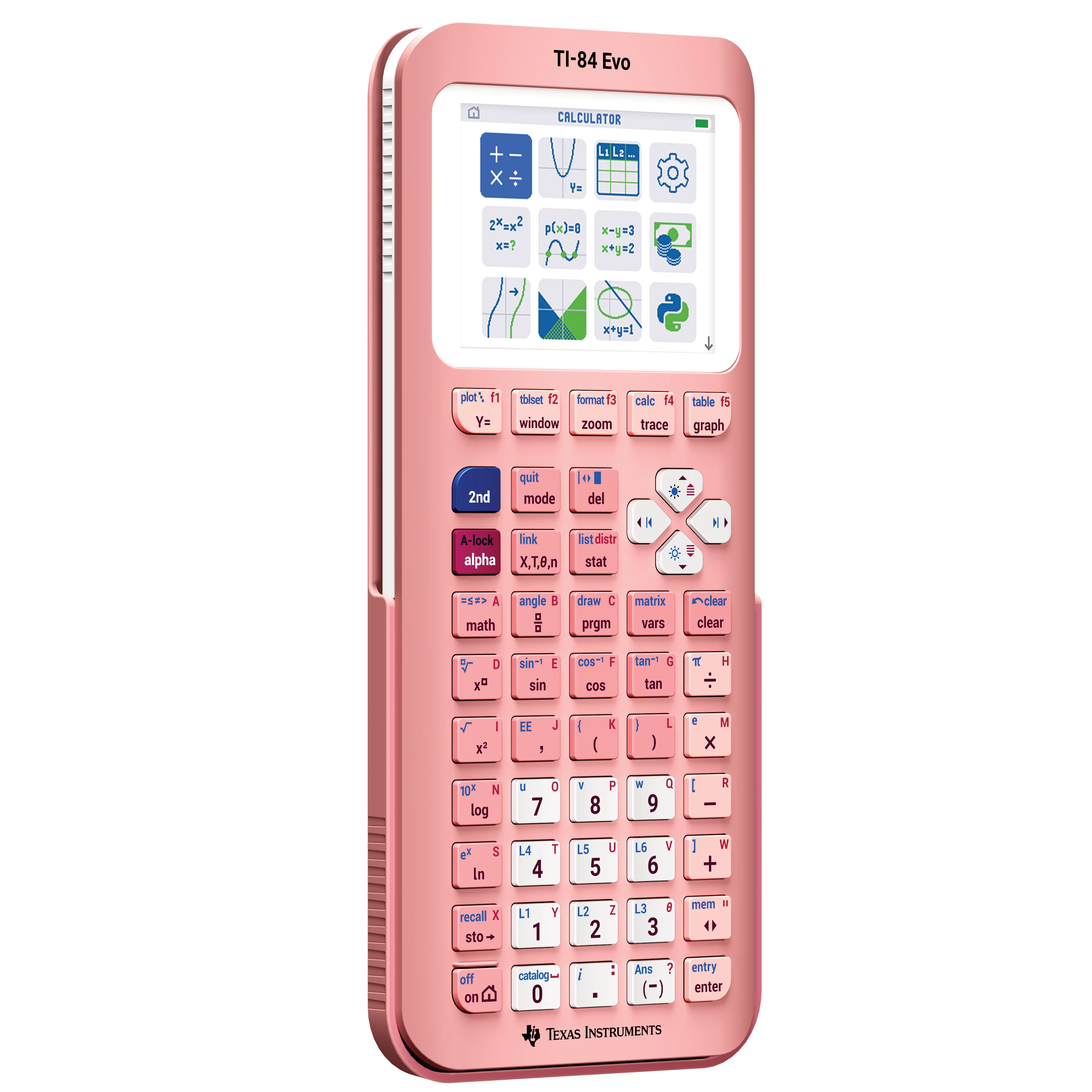 TI-84 Evo Graphing Calculator - Pink - Image 3