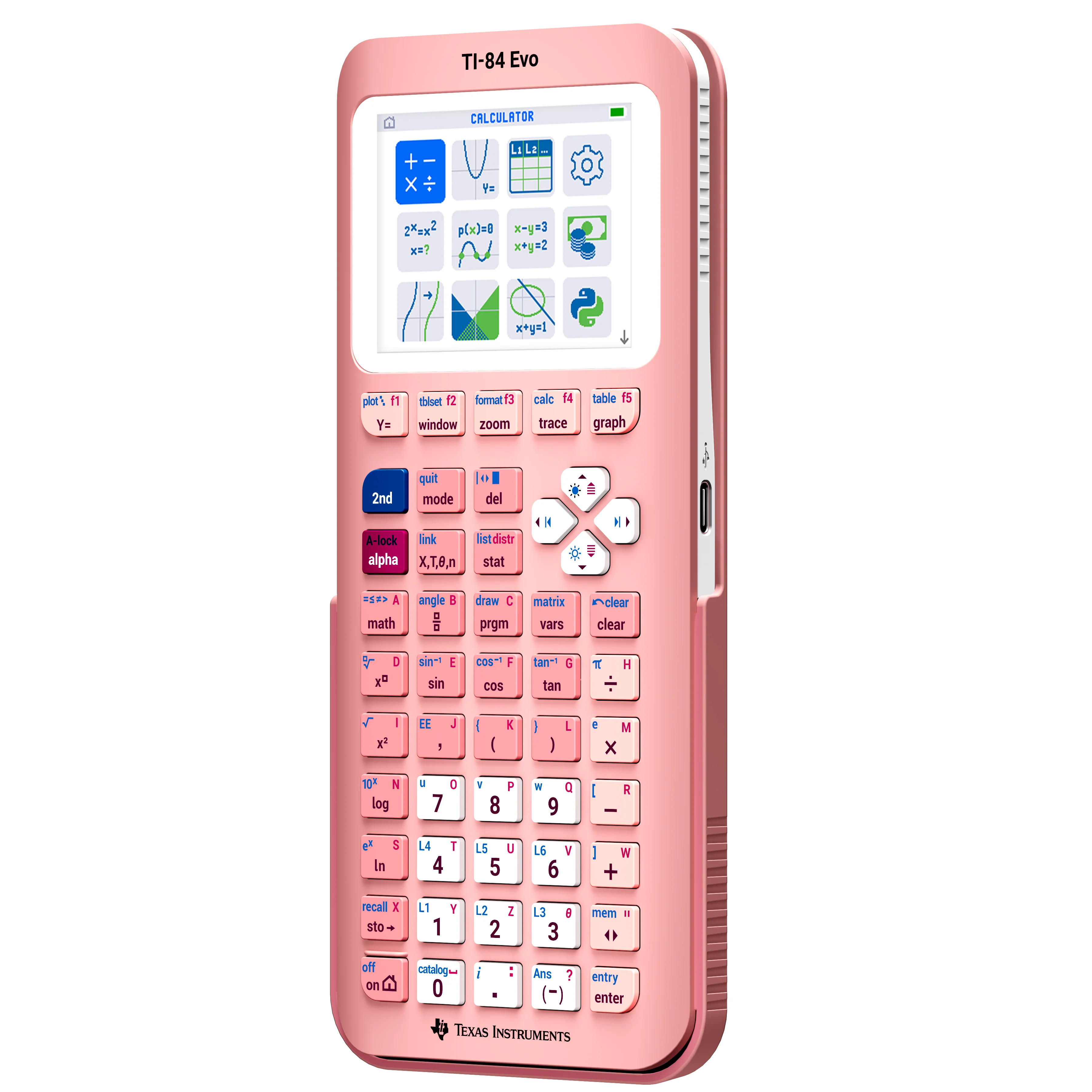 TI-84 Evo Graphing Calculator - Pink - Image 4