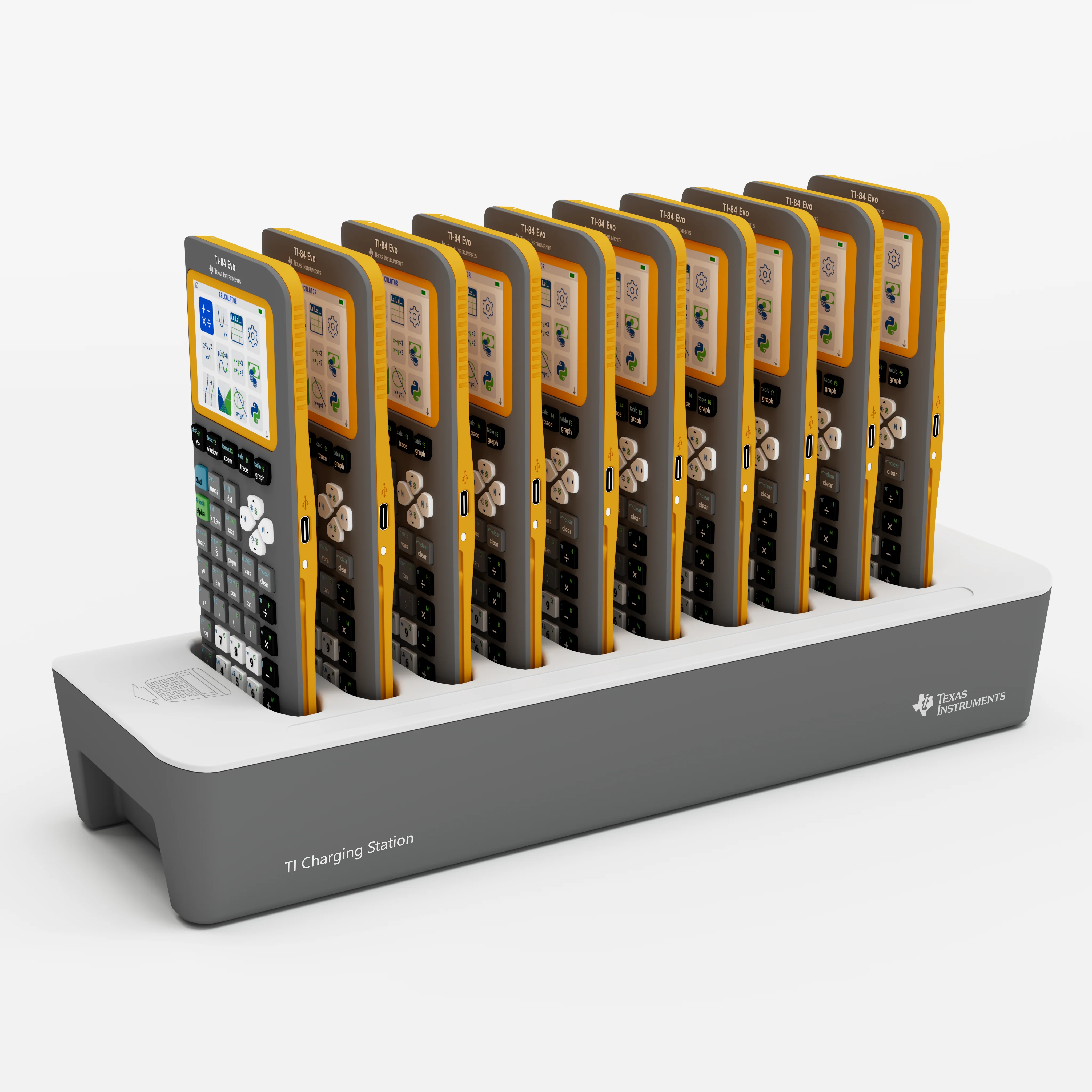 TI-84 Evo Graphing Calculator - Teacher's Pack of 10 (EZ-Spot) - Image 8