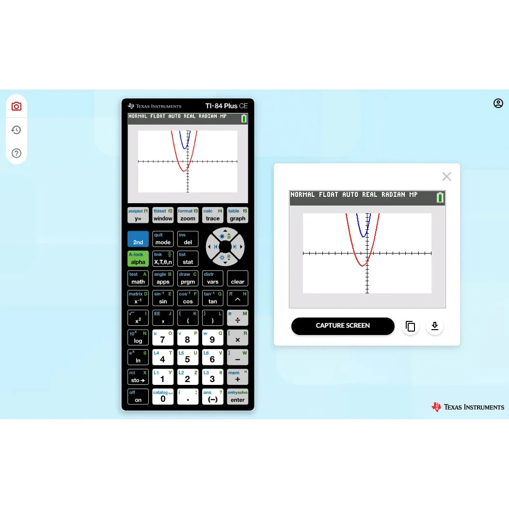 TI-84 Plus CE Online Calculator - Image 3