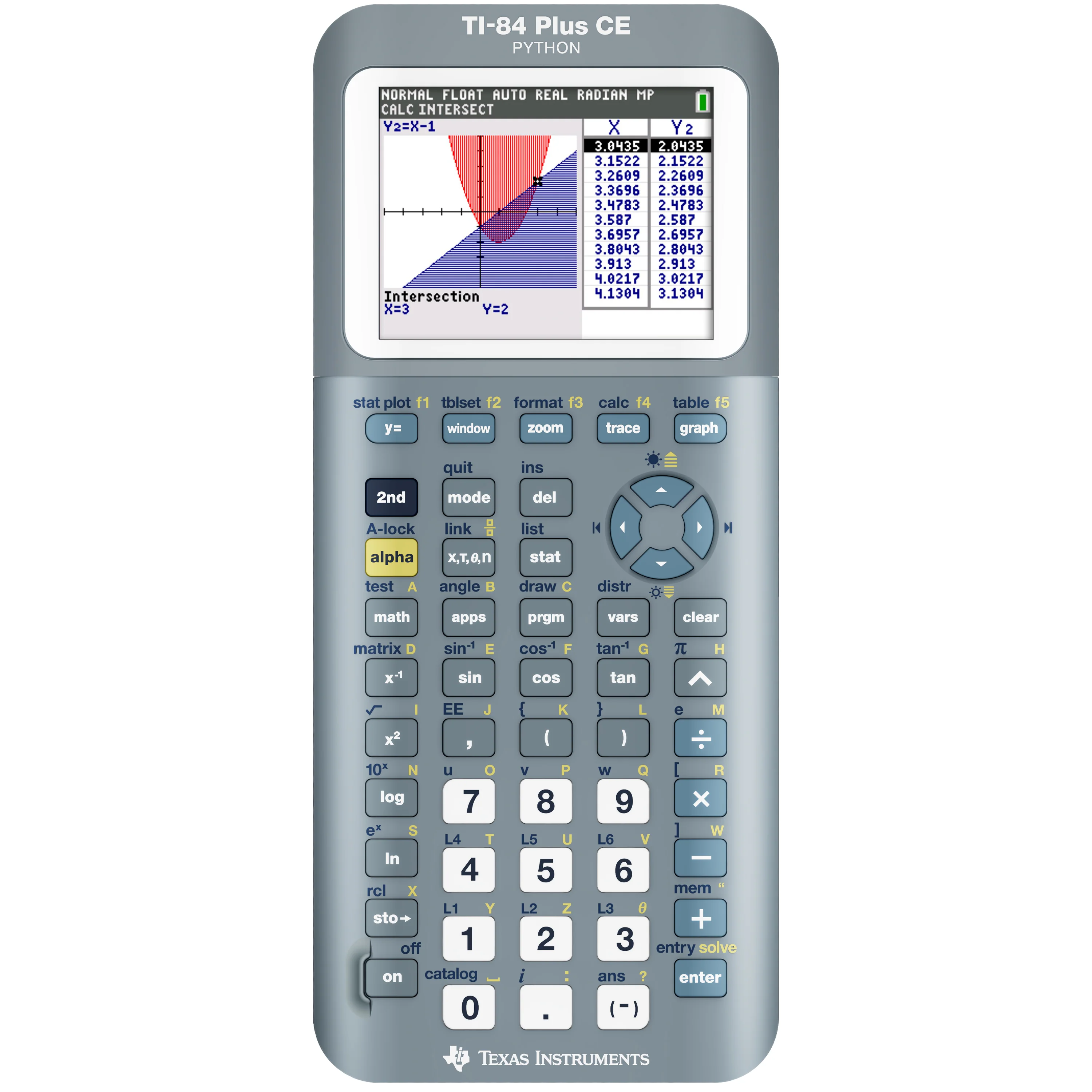 Ti-84 Plus CE Python Graphing Calculator - Fractal Frost - Image 2