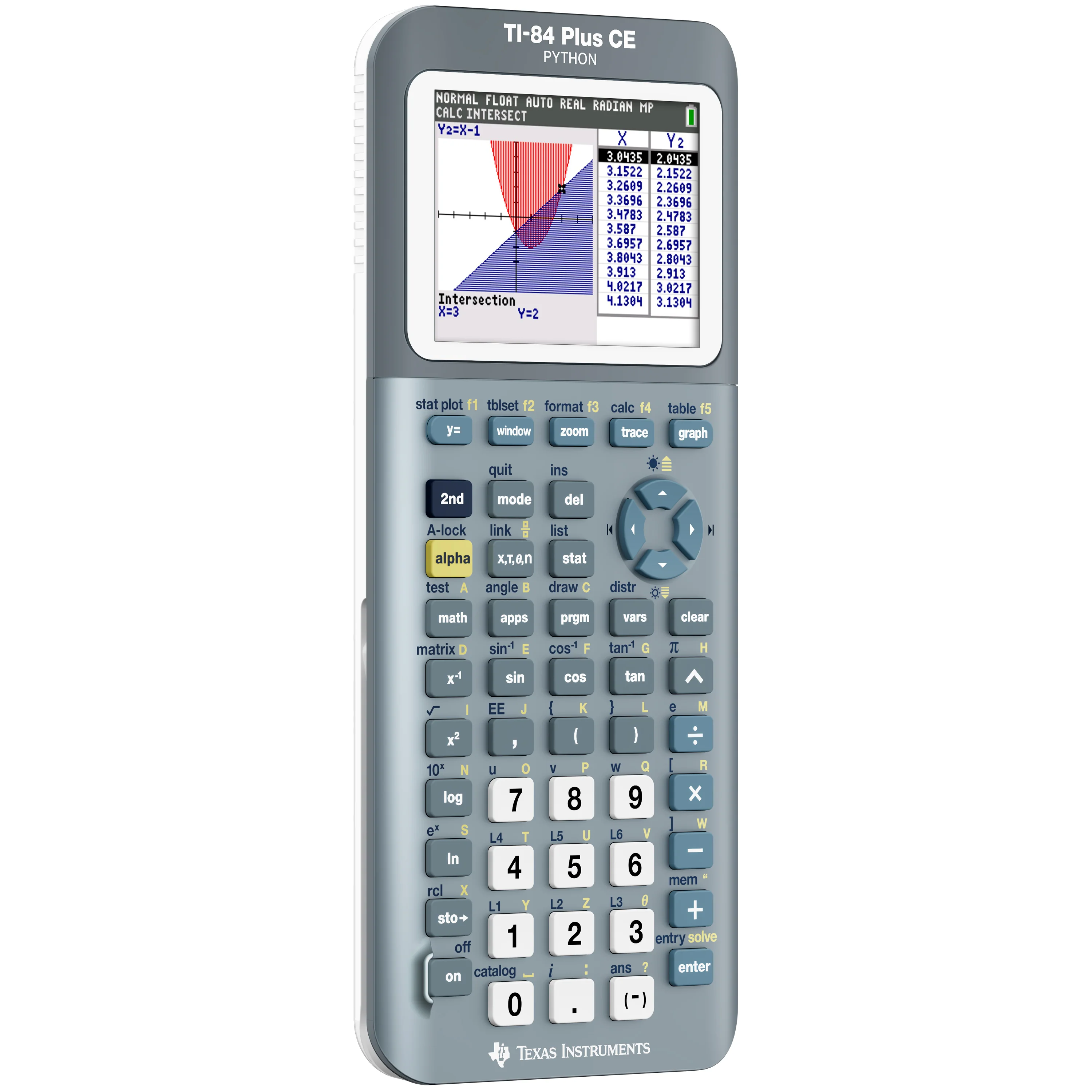Ti-84 Plus CE Python Graphing Calculator - Fractal Frost - Image 3