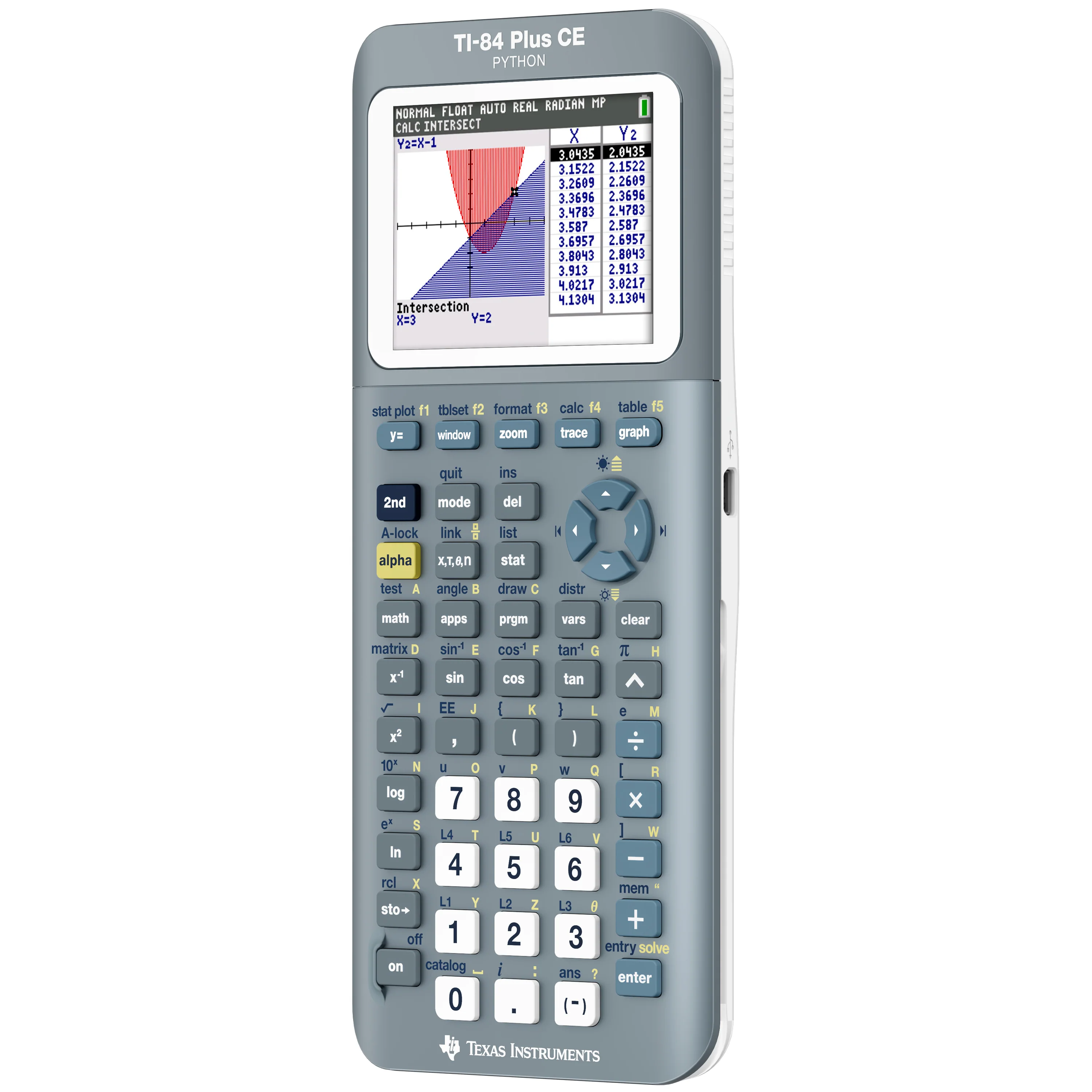 Ti-84 Plus CE Python Graphing Calculator - Fractal Frost - Image 4
