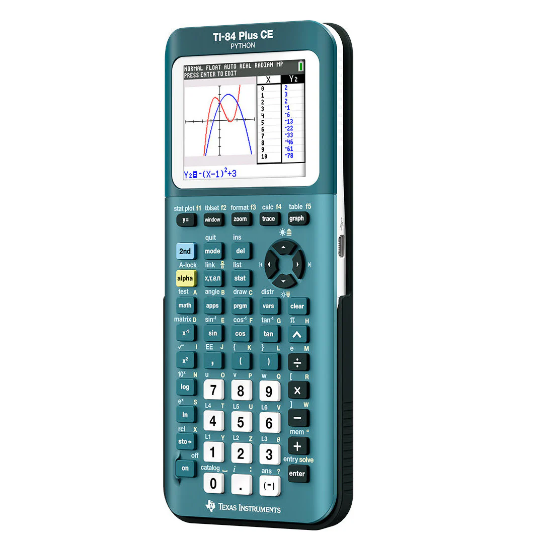 Ti-84 Plus CE Python Graphing Calculator - Totally Teal - Image 13