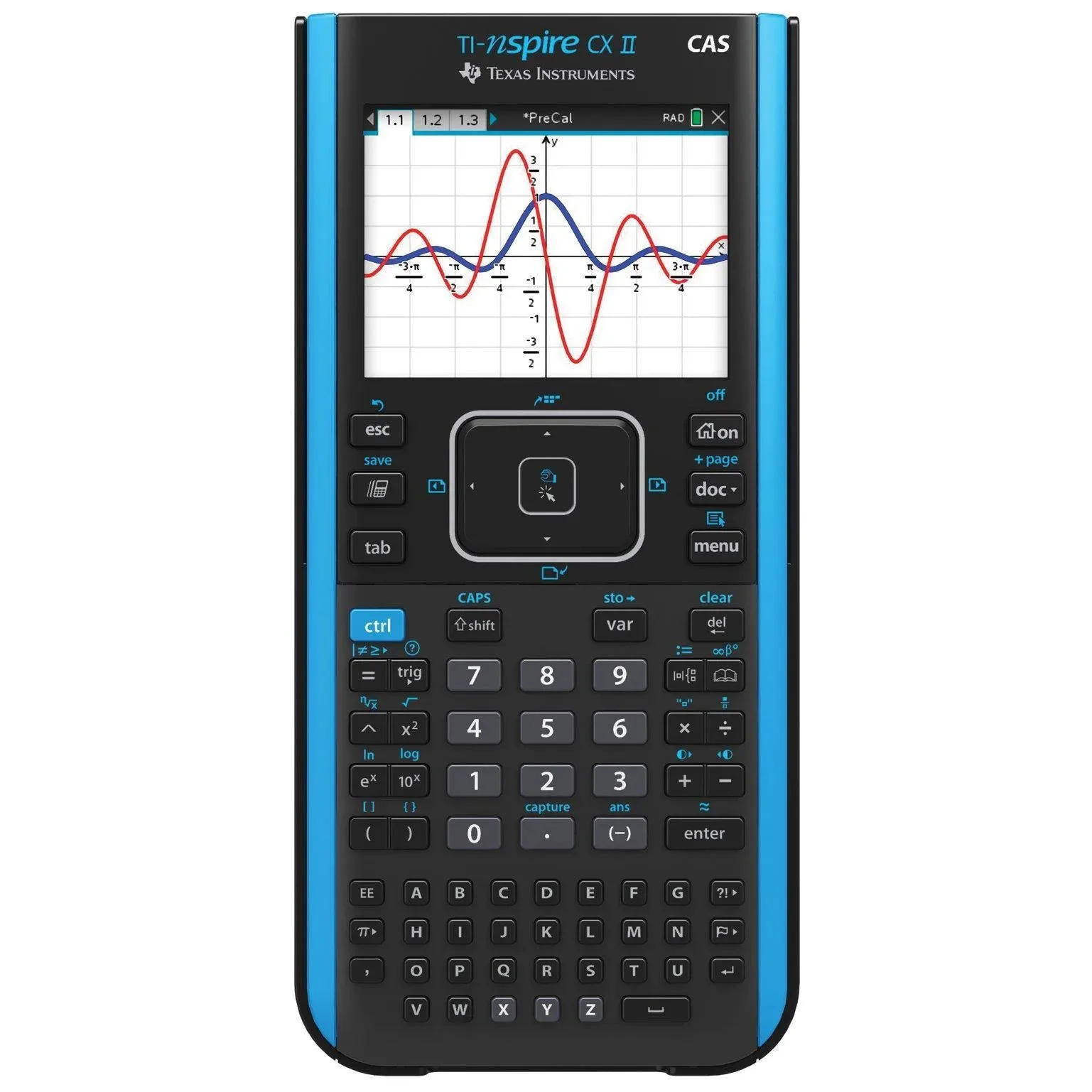 TI-Nspire CX II CAS Handheld Graphing Calculator - Image 3