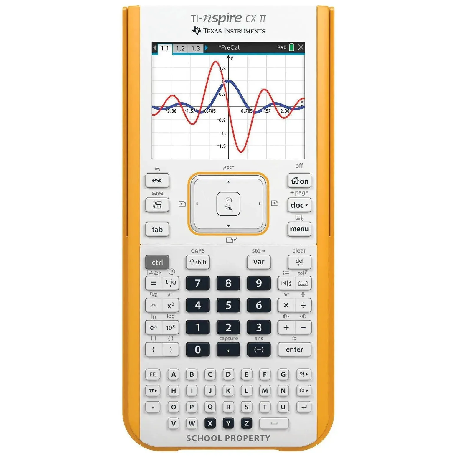 TI-Nspire CX II Graphing Calculator - Teacher's Pack of 10 - Image 4